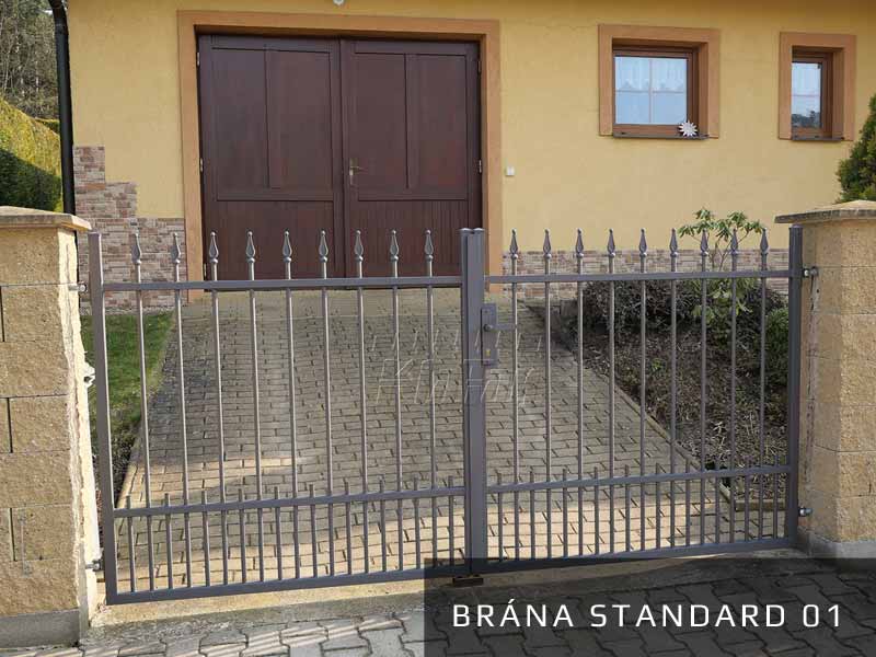 Kovaná brána Standard 1